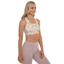 Load image into Gallery viewer, Orange Blossom- Padded Sports Bra