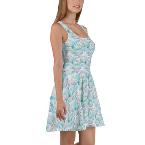 Water Lily- Skater Dress