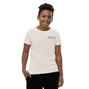 God is Love- Embroidered Youth Short Sleeve T-Shirt