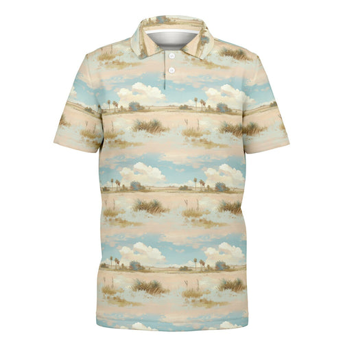 Pastel Ecosystem- Youth Polo Shirt