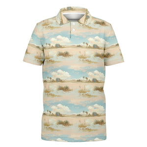 Pastel Ecosystem- Youth Polo Shirt