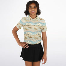 Load image into Gallery viewer, Pastel Ecosystem- Youth Polo Shirt