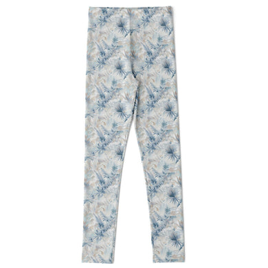 Neutral Tropic Toile -Youth Leggings