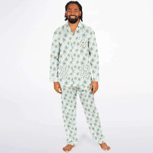 Load image into Gallery viewer, Men&#39;s Satin Pajamas - AOP