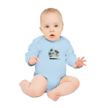 Load image into Gallery viewer, Chungi Snow Globe- Baby LS Organic Bodysuit