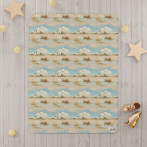 Pastel Ecosystem- Toddler Blanket