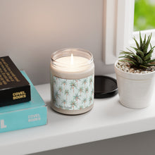 Load image into Gallery viewer, Festive Palms -Lavender + Sage Scented Soy Candle