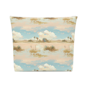 Pastel Ecosystem Cotton Zipper Bag