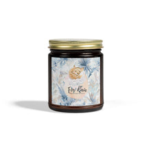 Load image into Gallery viewer, Neutral Toile Tropic- Coconut Apricot Candle (USA MADE 4oz)