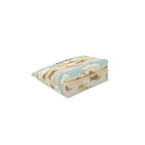 Pastel Ecosystem Cotton Zipper Bag