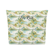 Load image into Gallery viewer, Palm Tree Breeze Cotton Zipper Bag