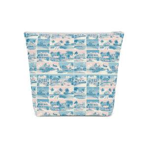 Tropic Cube Cotton Zipper Bag