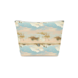 Pastel Ecosystem Cotton Zipper Bag