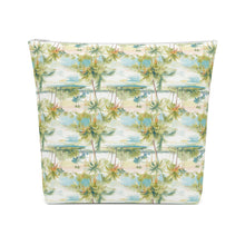 Load image into Gallery viewer, Palm Tree Breeze Cotton Zipper Bag