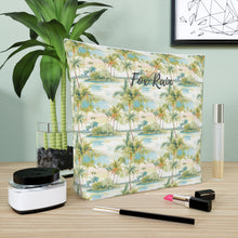 Load image into Gallery viewer, Palm Tree Breeze Cotton Zipper Bag