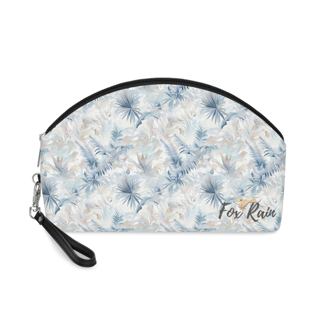 Neutral Toile Tropic Makeup Bag