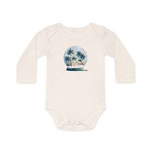 Chungi Snow Globe- Baby LS Organic Bodysuit