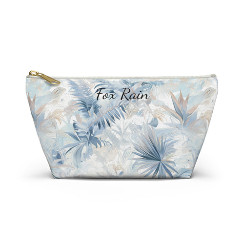 Neutral Toile Tropic Accessory Pouch