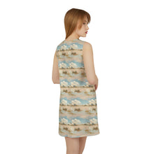 Load image into Gallery viewer, A-line Sleeveless Dress (AOP)