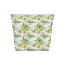 Load image into Gallery viewer, Palm Tree Breeze Cotton Zipper Bag