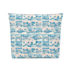 Tropic Cube Cotton Zipper Bag