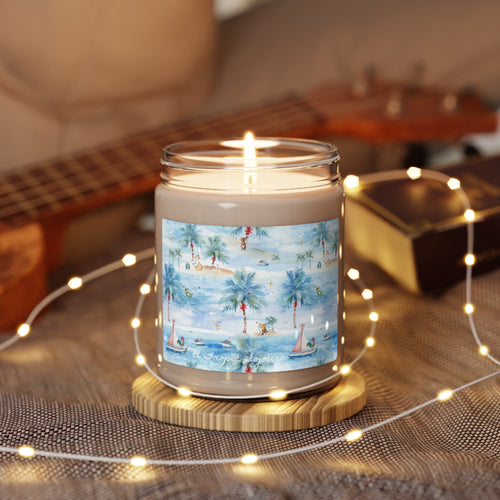 Tropic Sojourn - Sea Salt + Orchid Scented Soy Candle