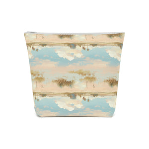 Pastel Ecosystem Cotton Zipper Bag