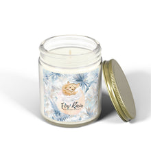 Load image into Gallery viewer, Neutral Toile Tropic- Coconut Apricot Candle (USA MADE 4oz)