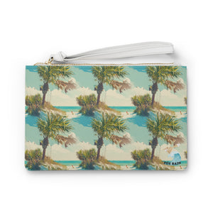 Sabal Palm Approach Clutch Bag