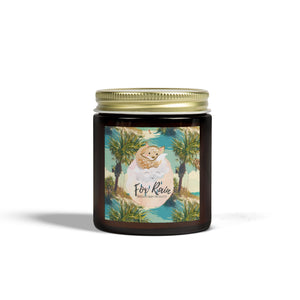 Sabal Palm- Beachwood Scented Eco Candle (USA MADE - 4oz)