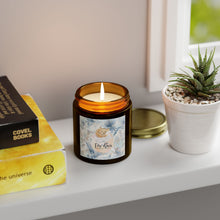 Load image into Gallery viewer, Neutral Toile Tropic- Coconut Apricot Candle (USA MADE 4oz)