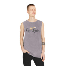 Load image into Gallery viewer, Fox Logo- Unisex Stonewash Tank Top