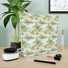 Load image into Gallery viewer, Palm Tree Breeze Cotton Zipper Bag