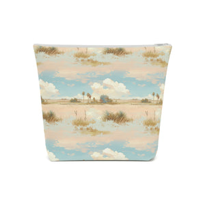 Pastel Ecosystem Cotton Zipper Bag