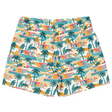 Load image into Gallery viewer, Tropical Mid Mod House- Kids Swim Trunks