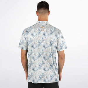 Neutral Tropic Toile- Men's Blade Collar Polo