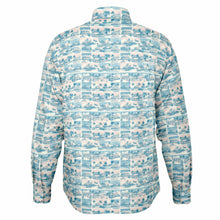 Load image into Gallery viewer, Tropic Cube- Men&#39;s LS Button Down Shirt