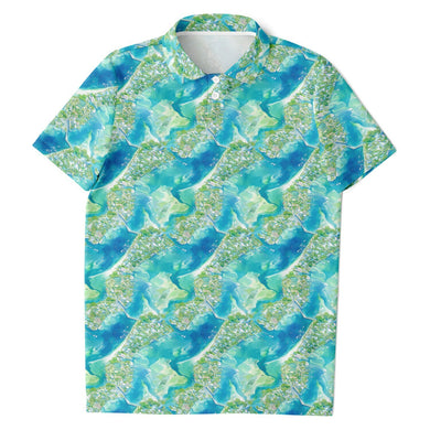 Kids Polo Shirt -Azul Adventure