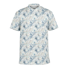 Load image into Gallery viewer, Neutral Tropic Toile- Men&#39;s Blade Collar Polo