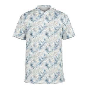 Neutral Tropic Toile- Men's Blade Collar Polo