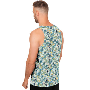 Toucan and Tropical Plants- Mens Tank Top