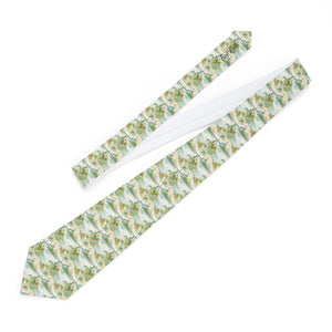 Palm Tree Breeze Printed Necktie