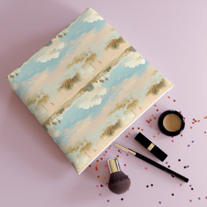 Pastel Ecosystem Cotton Zipper Bag