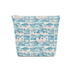 Tropic Cube Cotton Zipper Bag