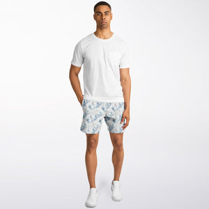 Neutral Tropic Toile- Mens Athletic Shorts