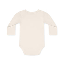 Load image into Gallery viewer, Chungi Snow Globe- Baby LS Organic Bodysuit