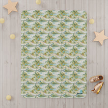 Load image into Gallery viewer, Palm Tree Breeze- Toddler Blanket