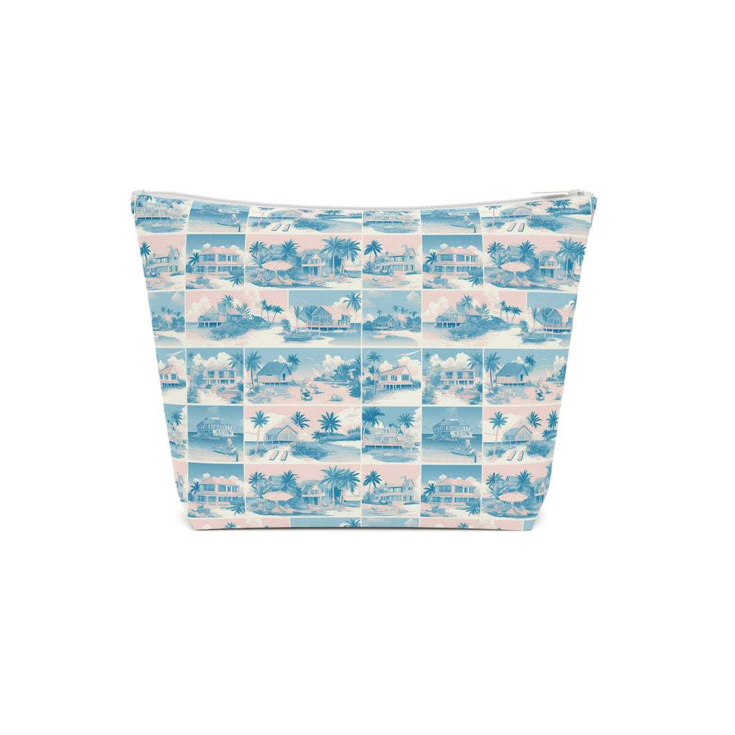 Tropic Cube Cotton Zipper Bag