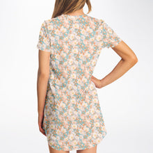 Load image into Gallery viewer, Orange Blossom - Rounded Hem T-Shirt Dress