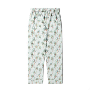 Men's Satin Pajamas - AOP